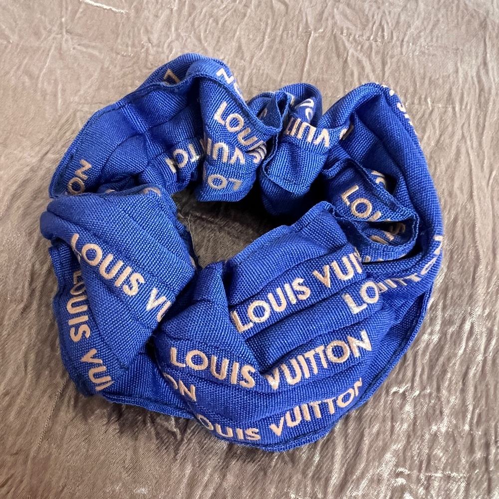 【LOUIS VUITTON】Handmade Scrunchie